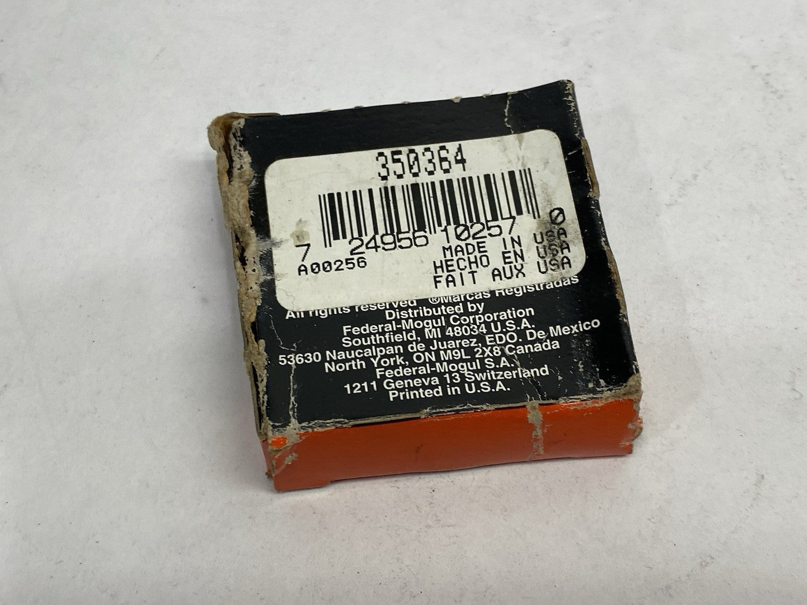 National Federal Mogul 350364 Oil Seal 0.312 x 0.750 x 0.250 - Maverick Industrial Sales