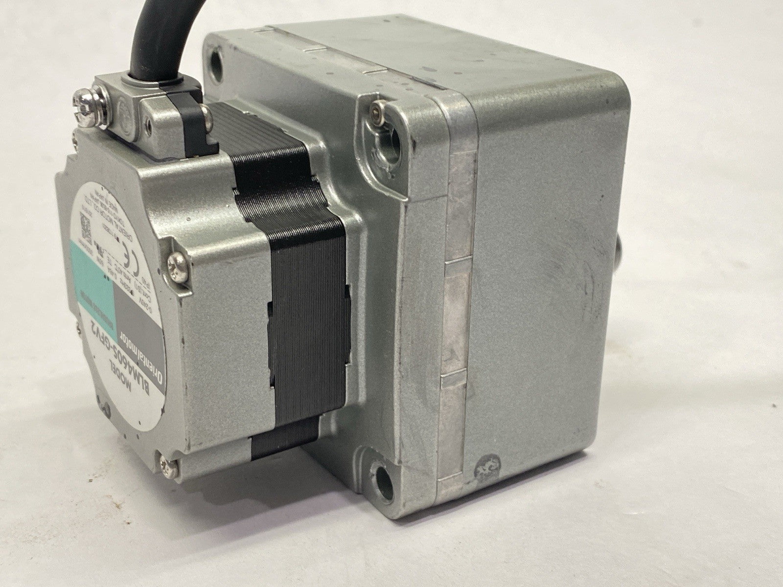 BLM460S-GFV2 | Oriental Motor Brushless Motor 3000RPM 60W GFV4G10 Gear Head 10:1 - Used - Maverick Industrial Sales