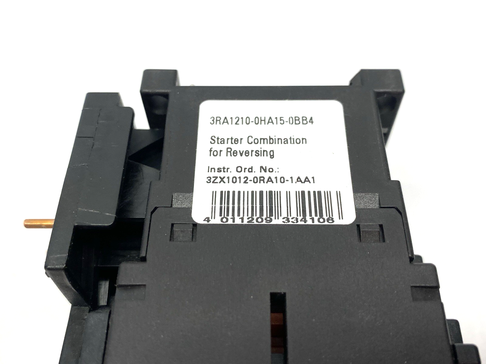 Siemens 3RA1210-0HA15-0BB4 Fuseless Reversing Starter Combination 400VAC 24VDC - Maverick Industrial Sales