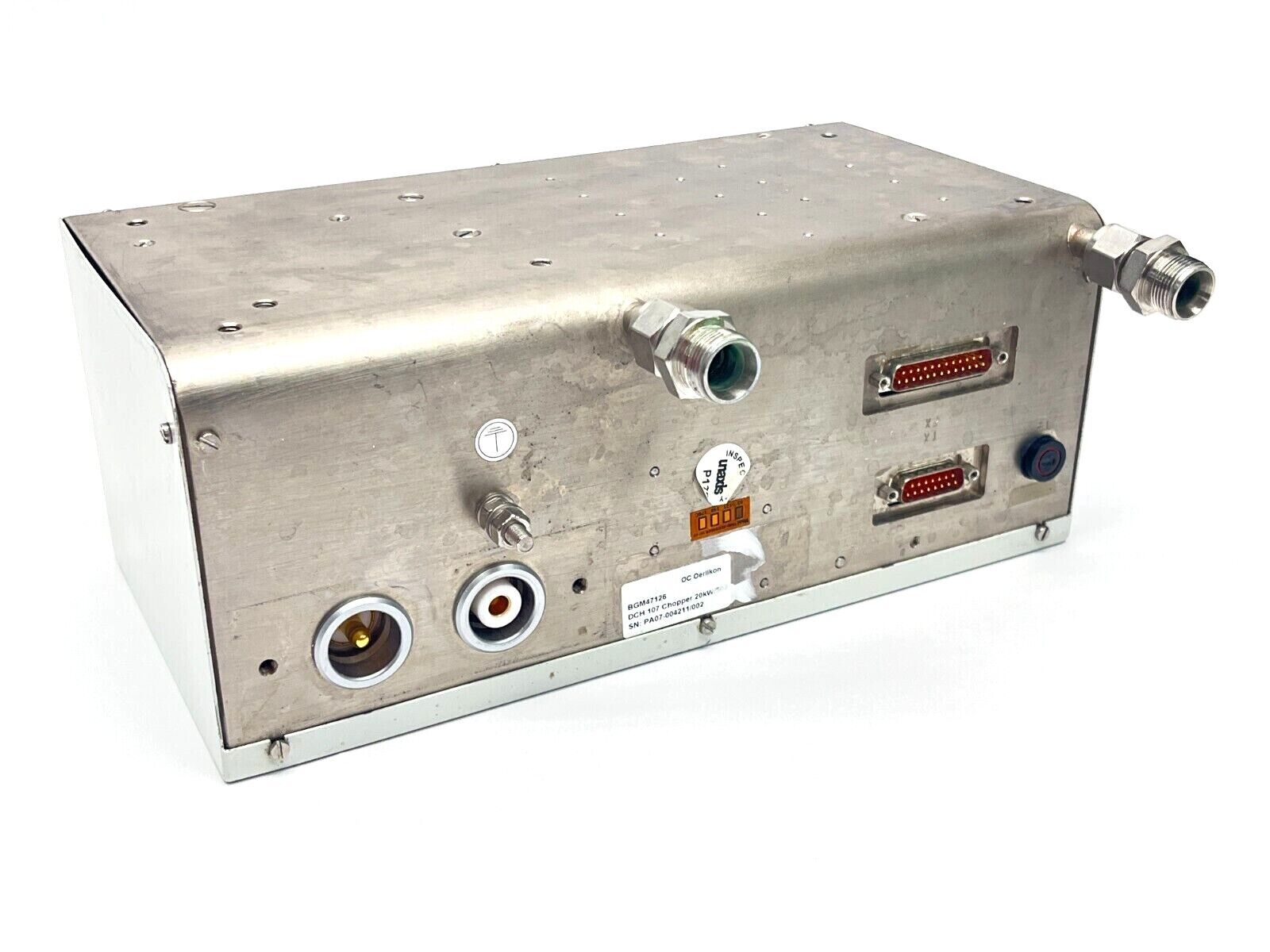 OC Oerlikon BGM47126 Unaxis DCH 107 DC-Chopper 20kW/50A - Maverick Industrial Sales