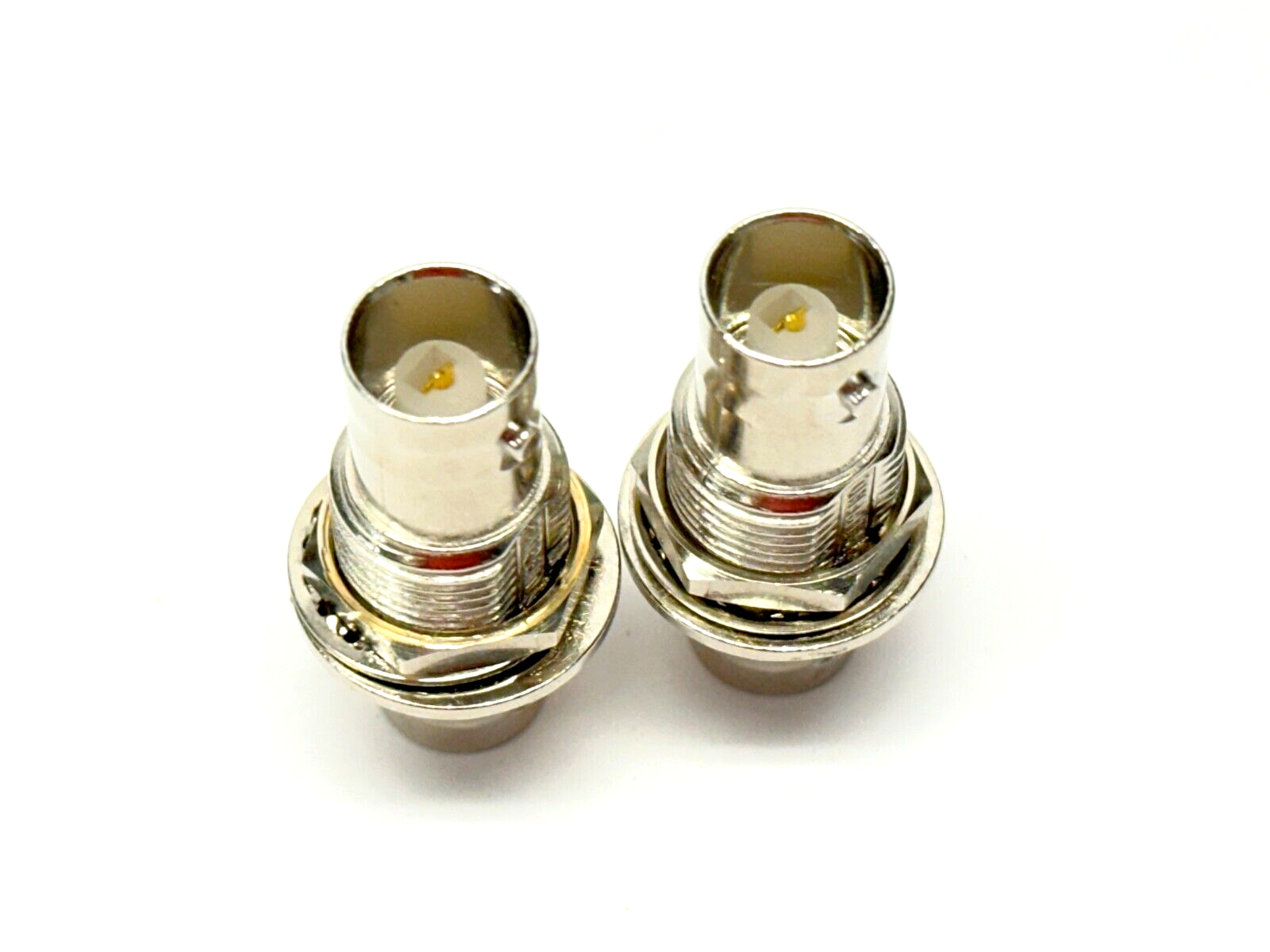 Telegartner J01004A1333Z BNC - BNC Adapter Socket LOT OF 2 - Maverick Industrial Sales