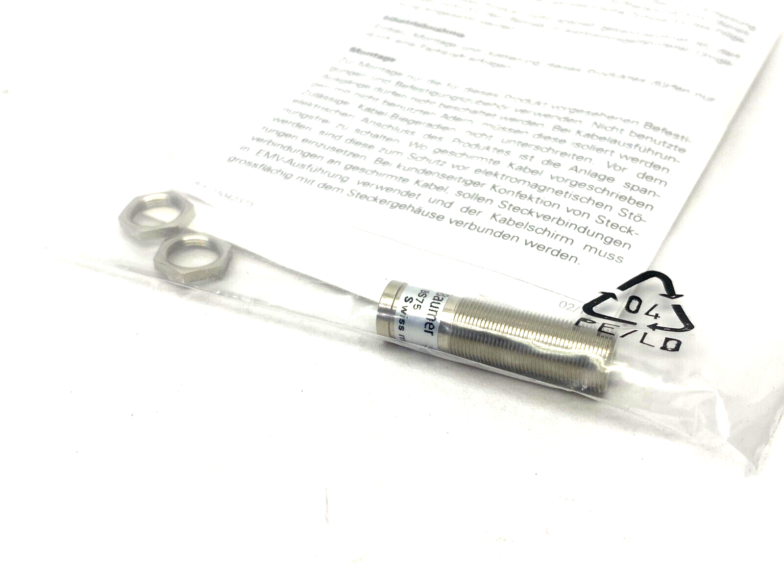 Baumer MY-COM BS75 My-Com Precision Switch Break Function NC Mechanical 10211484 - Maverick Industrial Sales