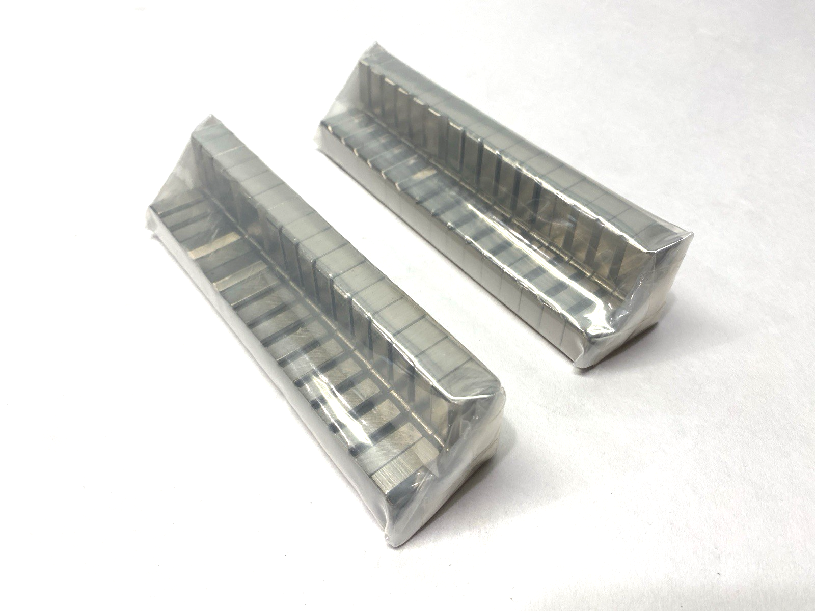 Misumi WGLMC-30-8-12 L-Shaped Guide 30 x 8 x 12mm 1045 Carbon Steel LOT OF 32 - Maverick Industrial Sales
