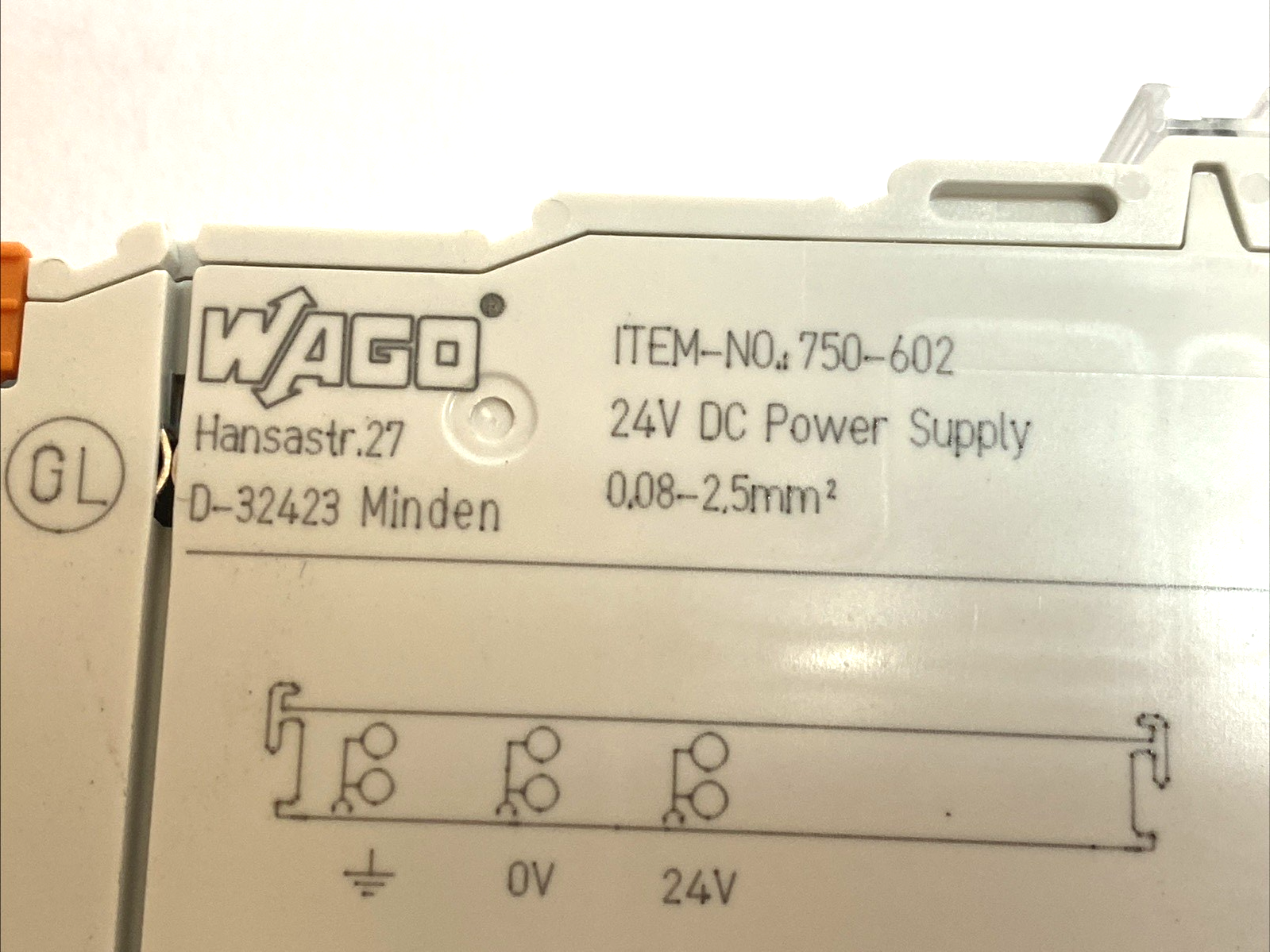 750-602 | WAGO 24VDC Power Supply Module 10A Field Power 750 Series I/O - Used - Maverick Industrial Sales