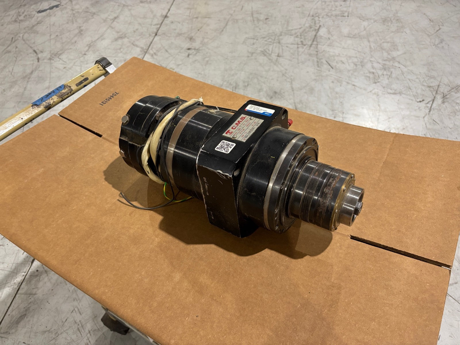 CMS High Speed Spindle Motor, 13 kW, 18000 RPM, 380V, 600 Hz - Maverick Industrial Sales