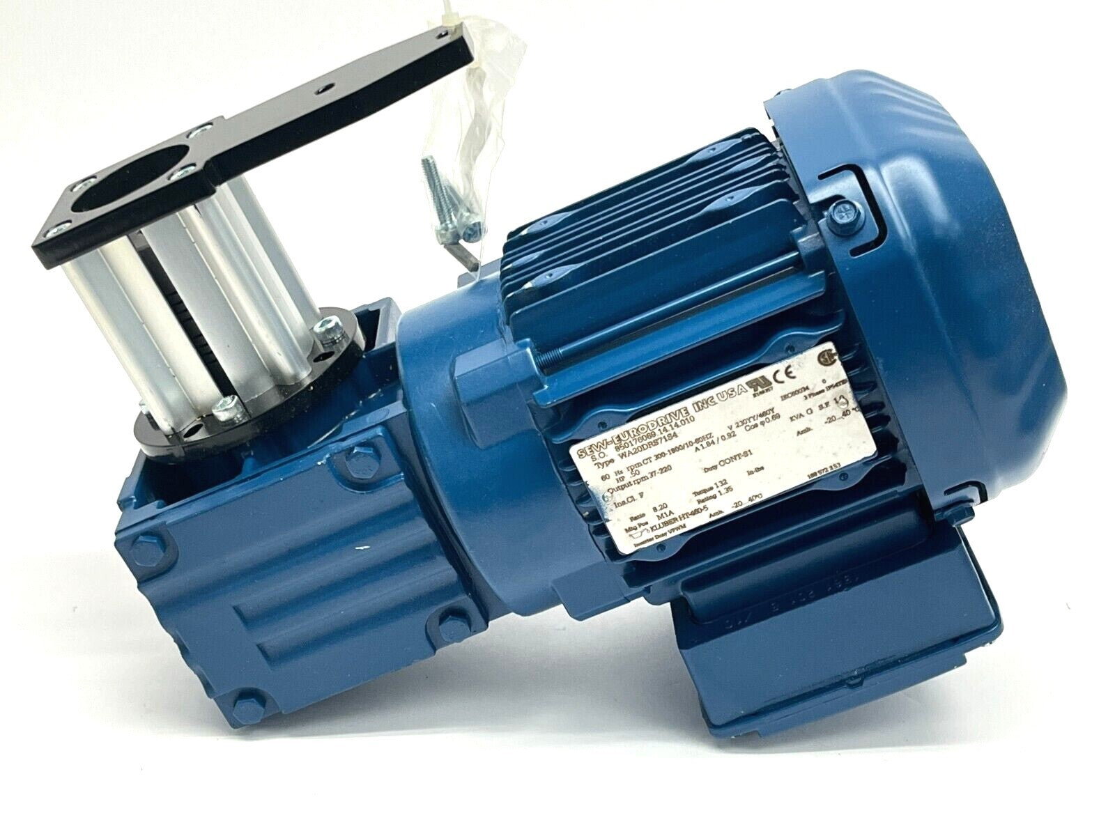 Dorner 22M008WS423EN 2200 Series Gearmotor w/ 22MSWS12B Side Mnt SEW WA20DRS71S4 - Maverick Industrial Sales