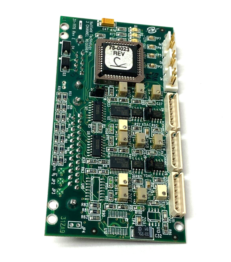 Nutfield Technology 31-1176 Rev. E Three Channel Receiver PCB Card - Maverick Industrial Sales