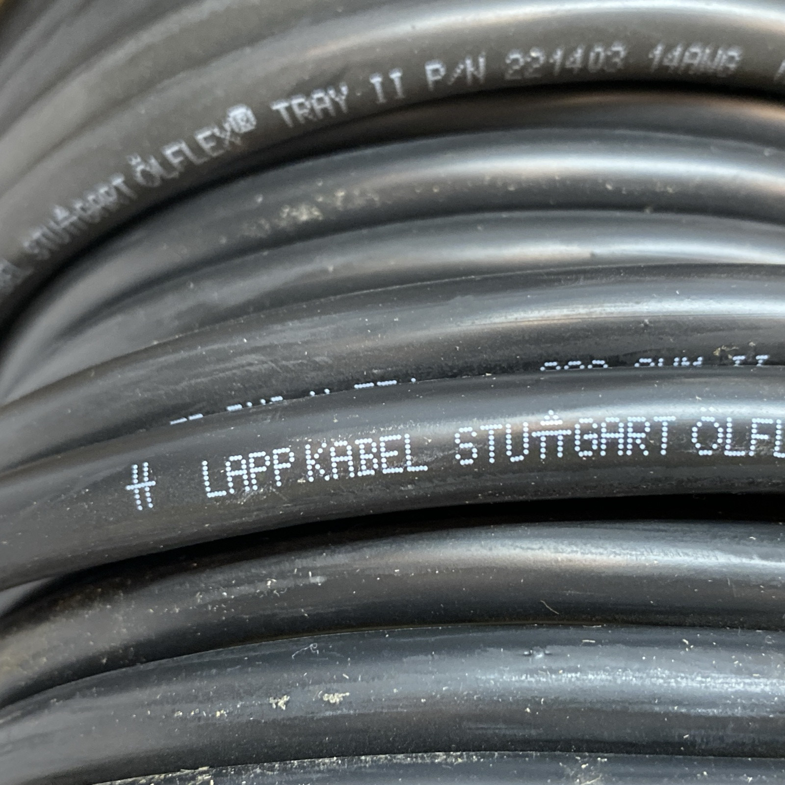 LAPP 221403 Cable OLFLEX TRAY II 3G2.5 14/3C 42-FT 3C 14 AWG Black - Maverick Industrial Sales