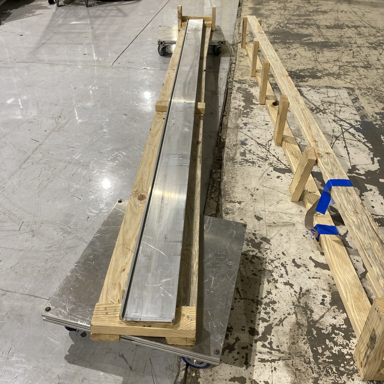 Cable Tray Barrier 6 Inches Deep, 1/2" Bend, 144 Inches Long LOT OF 10 PCS - Maverick Industrial Sales