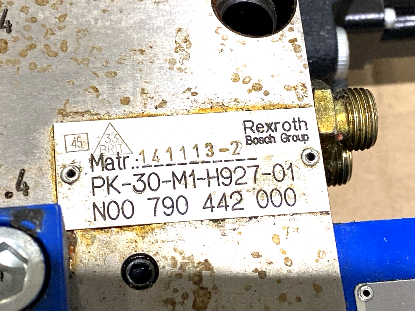 DPZO-LES-SN-BC473-D9/E | Atos Valve DLHZO-LES-SN-BC-040-L13 Bosch Rexroth 141113-2 - Used - Maverick Industrial Sales