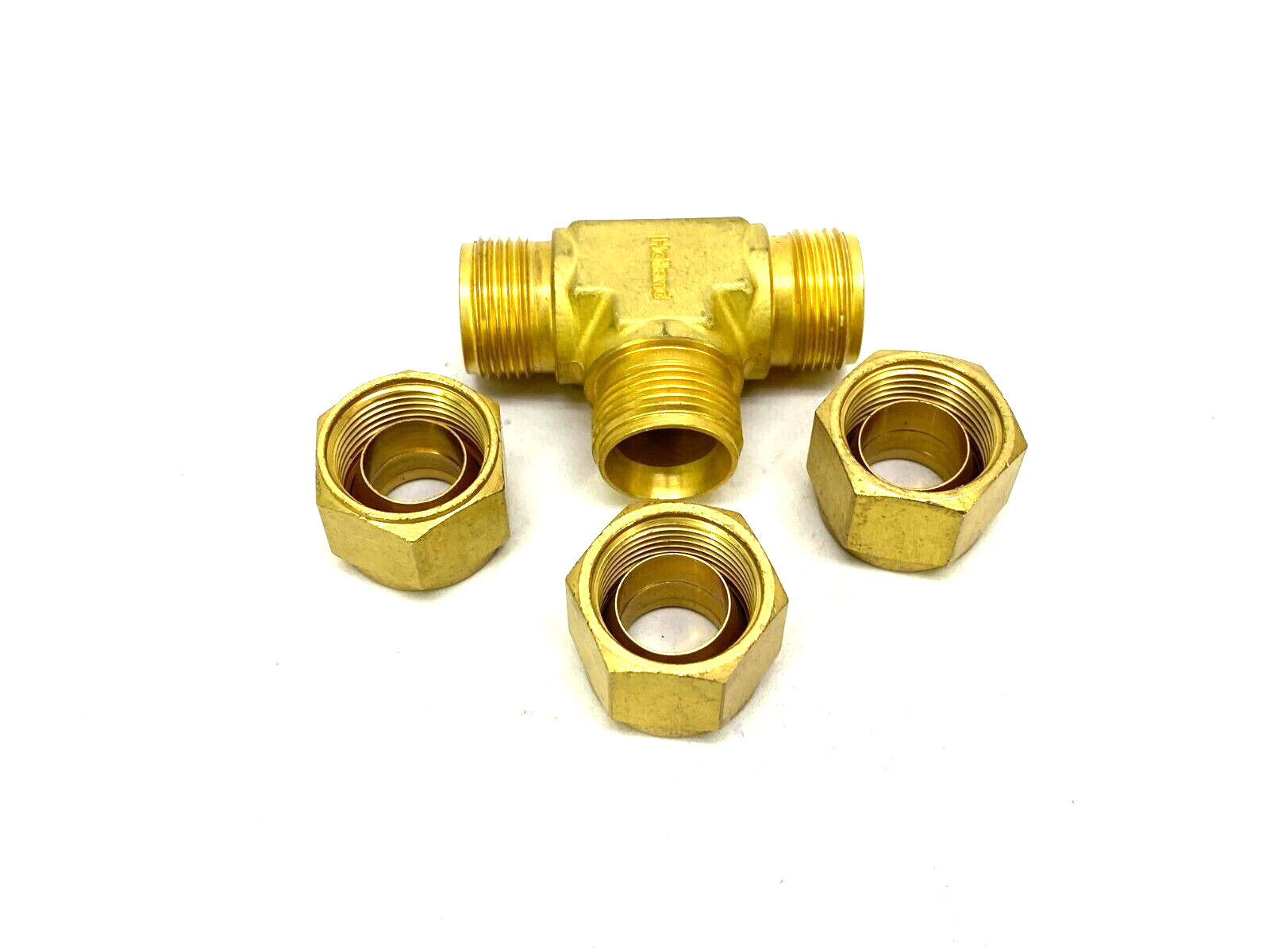 Swagelok B-810-3 Brass Compression Union Tee Fitting 1/2" Tube OD - Maverick Industrial Sales