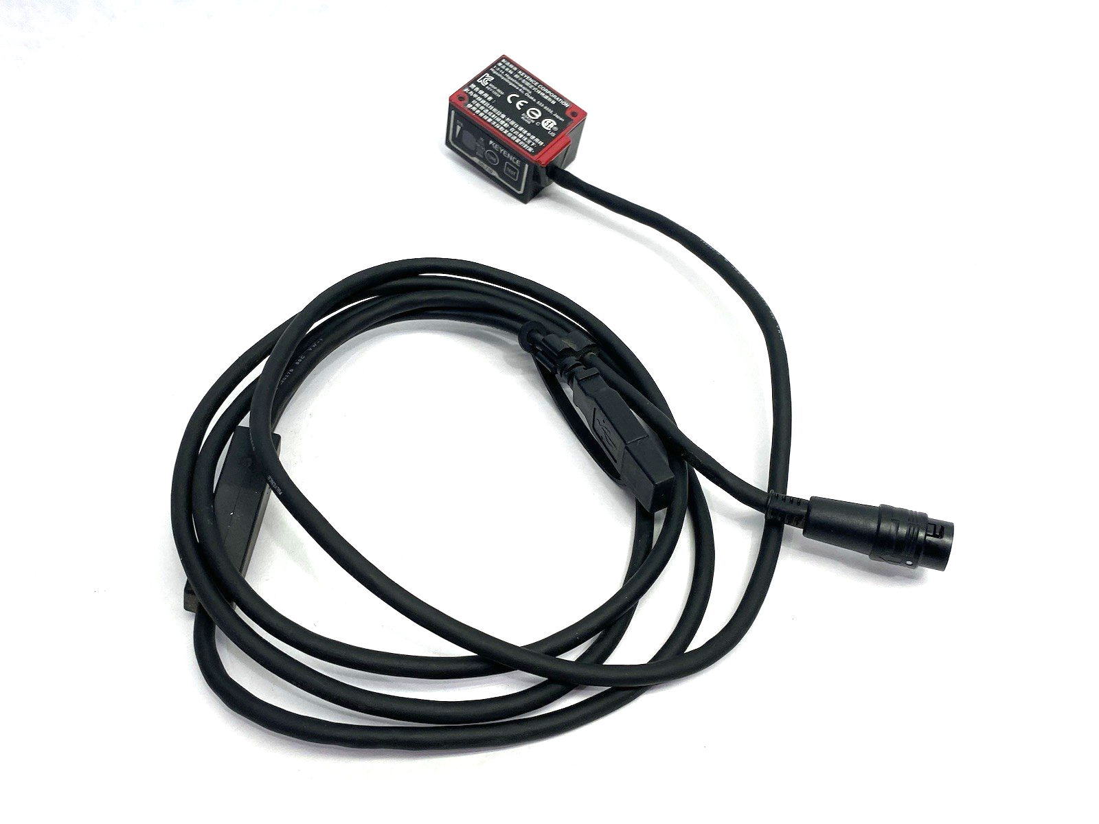 SR-710 | Keyence Ultra Compact Fixed Type Code Reader, Middle Range Type - Used - Maverick Industrial Sales