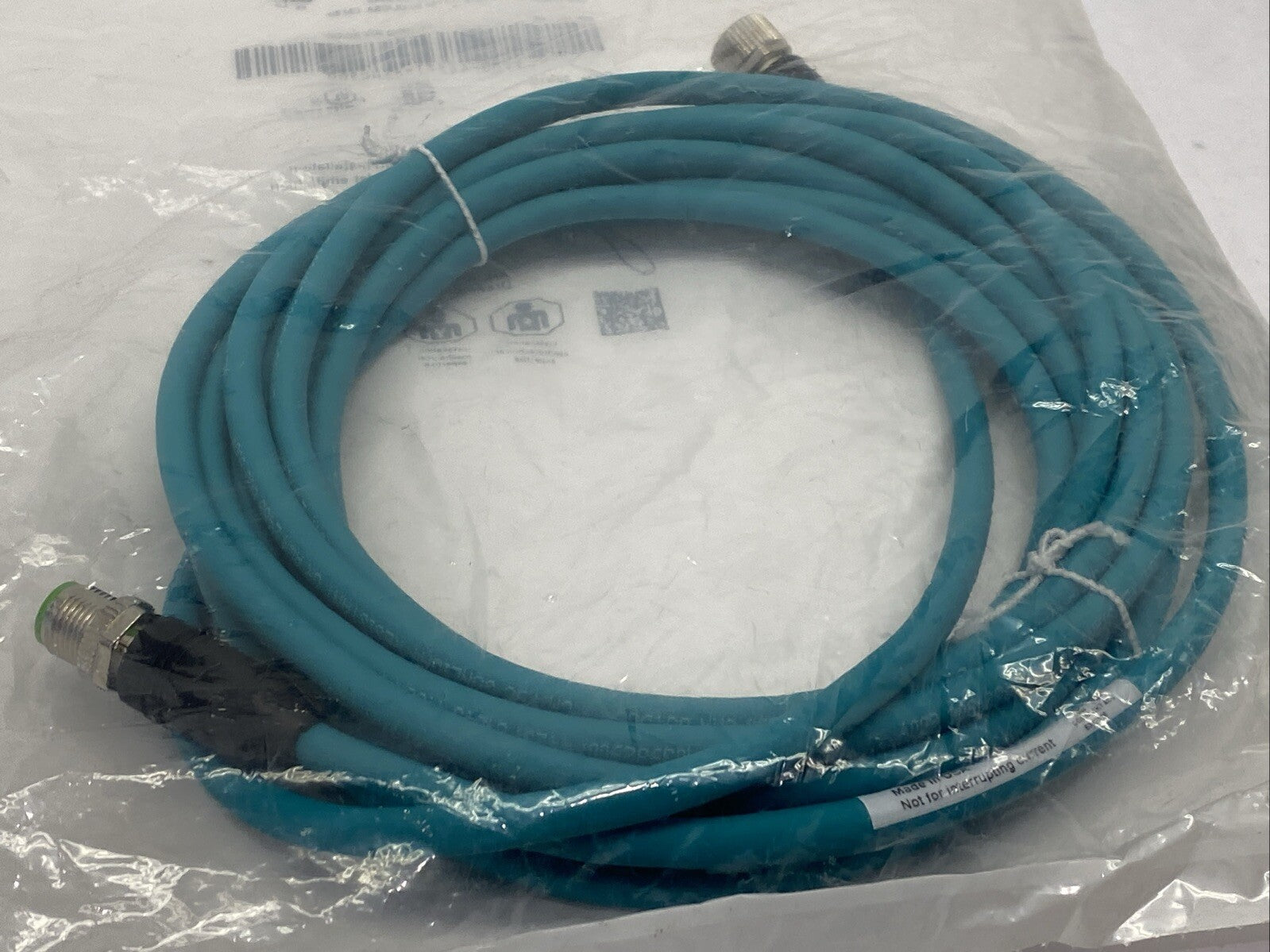 Murr Elektronik 7700-44571-S4U0500 Cordset Male/Female M12 4-Pin 5m - Maverick Industrial Sales