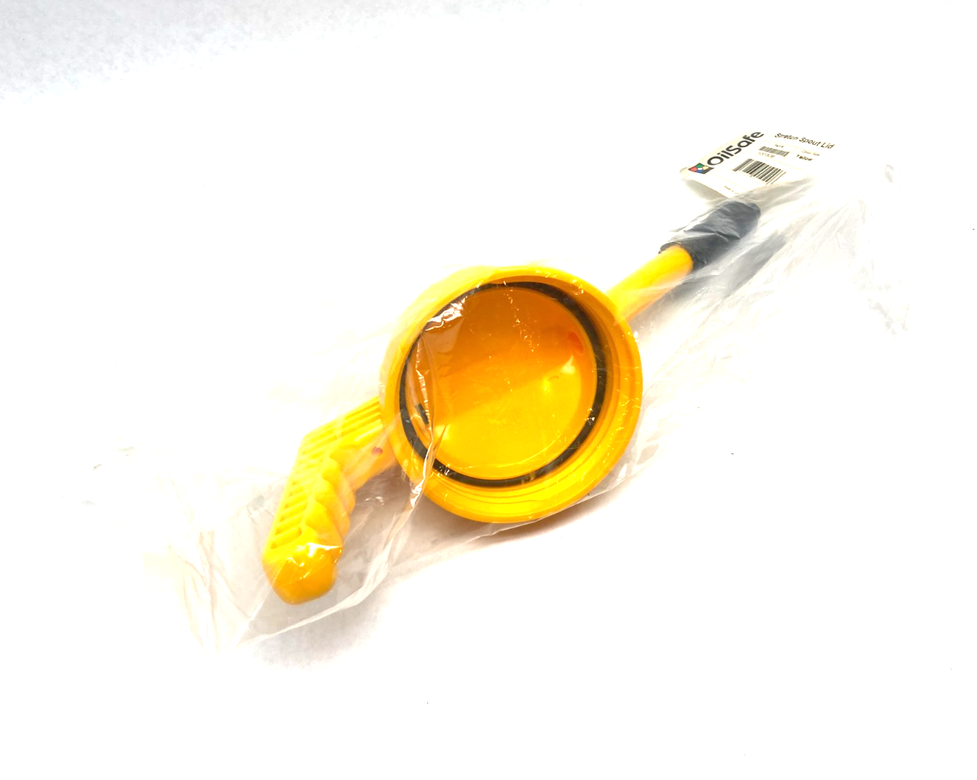 100309 | Oilsafe Stretch Spout Lid, Yellow - New - Maverick Industrial Sales