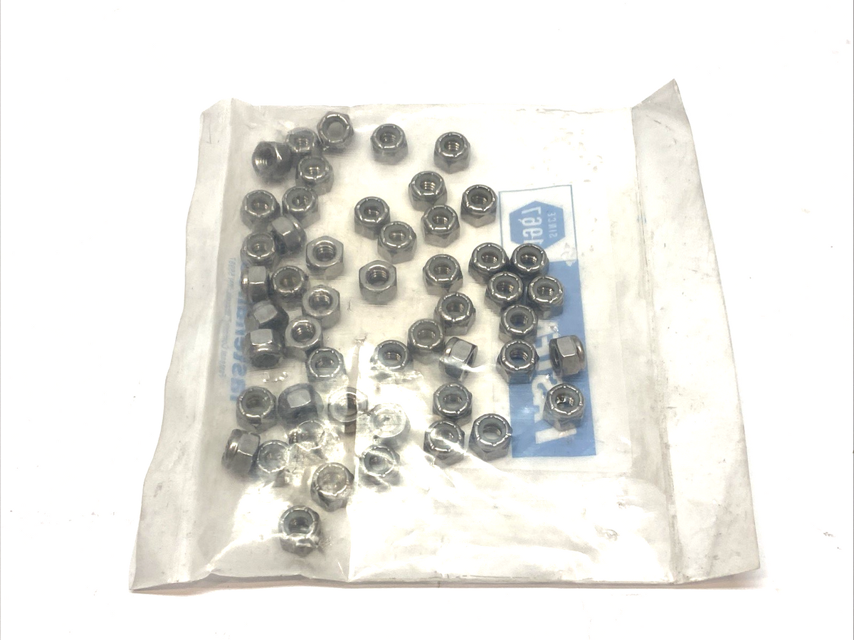 Fastenal 1177860 Nylon Insert Lock Nut Stainless Steel 1/4"-20 PACK OF 50 - Maverick Industrial Sales
