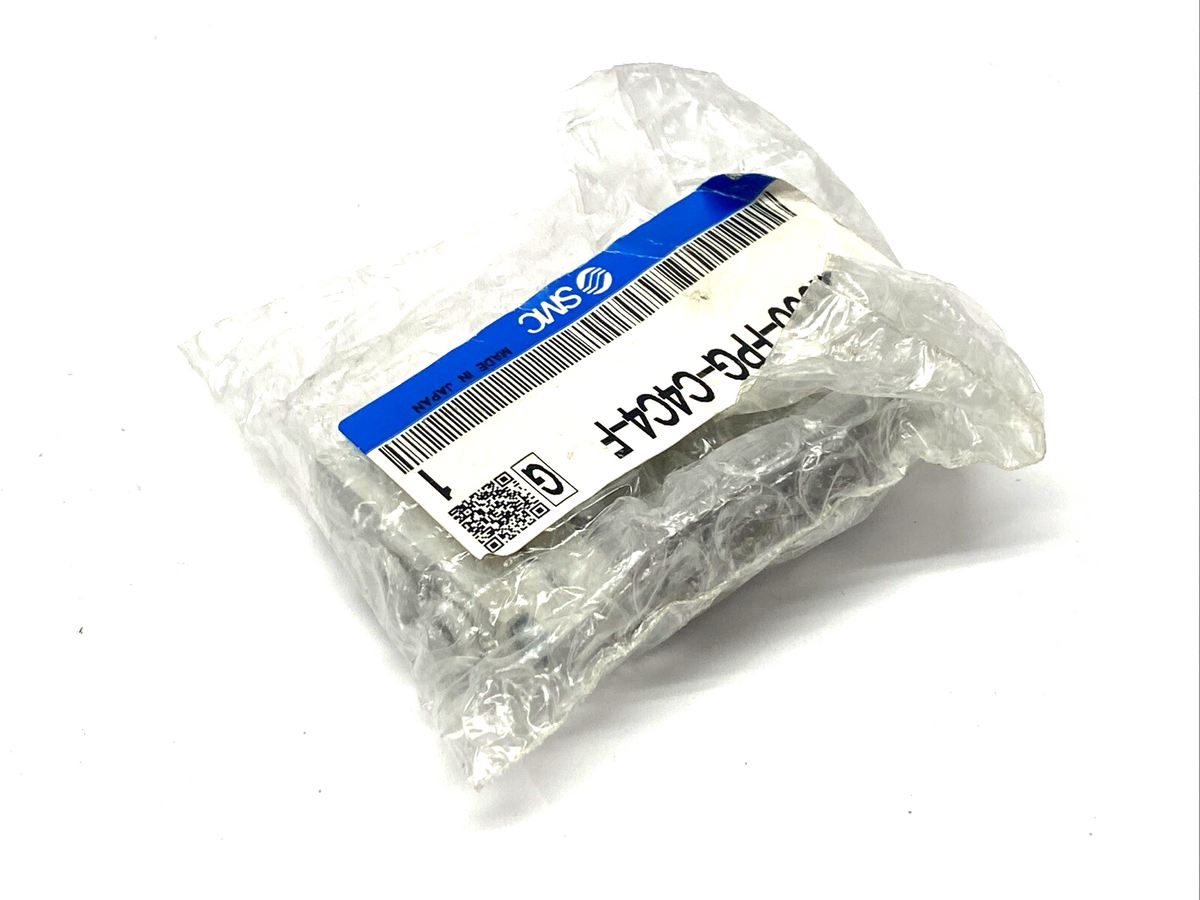 SMC VQ1000-FPG-C4C4-F Double Check Block Valve, Perfect, 4mm Tube - Maverick Industrial Sales