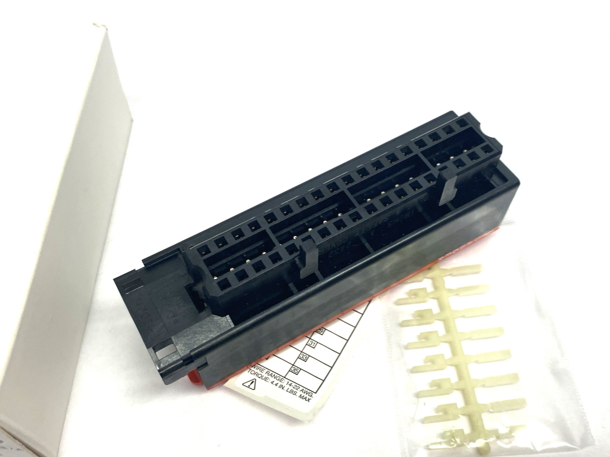 | Allen Bradley 1756-TBCHS Ser. A ControlLogix 36-Pin Terminal Block for PLCs - New – Open box - Maverick Industrial Sales