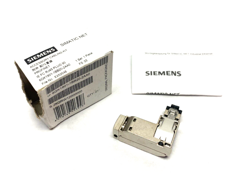 Siemens 6GK1901-1BB20-2AA0 SIMATIC NET Ethernet FastConnect Cabling Plug Kit - Maverick Industrial Sales