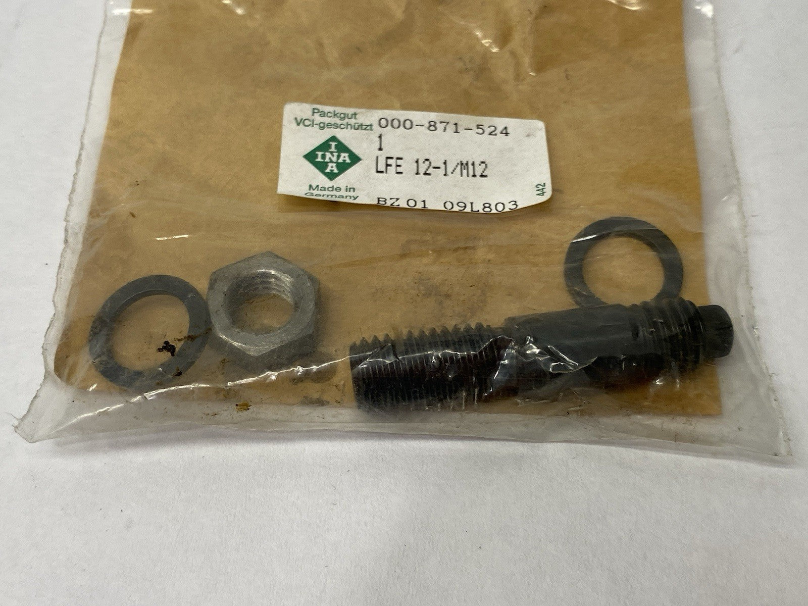 INA LFE 12-1/M12 Stud Type Journal Track Roller NO BOX - Maverick Industrial Sales