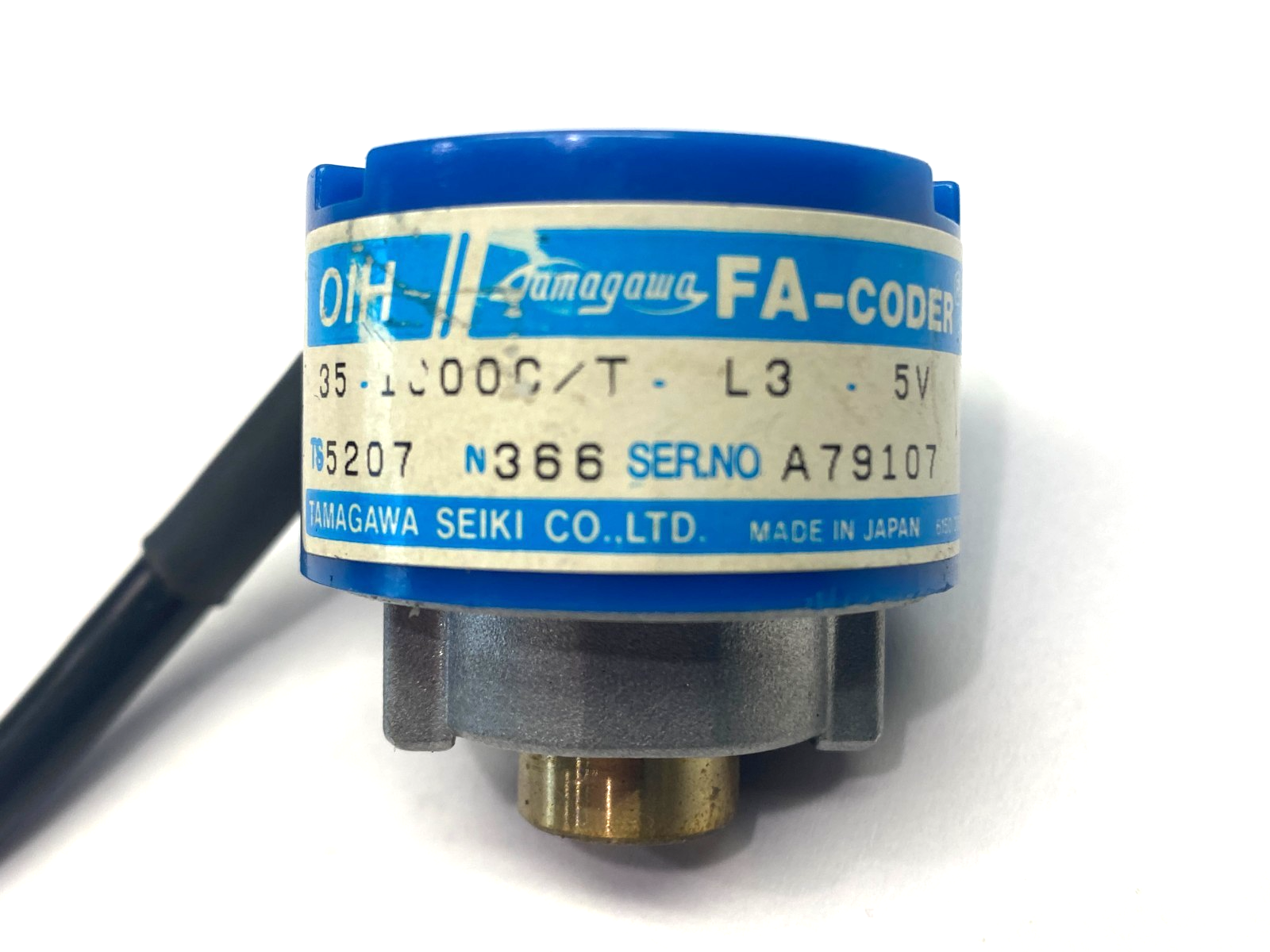35-1000C/T-L3-5V | Tamagawa Seiki Incremental Rotary Encoder - Used - Maverick Industrial Sales