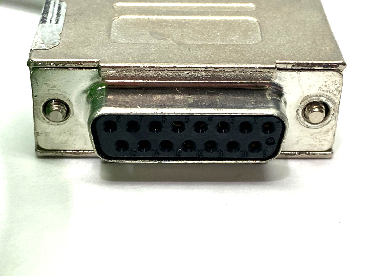 Beckhoff ZK4530-0010-0030 Resolver Cable F/F M23 12-Pin Plug to D-Sub 15-Pin 3m - Maverick Industrial Sales