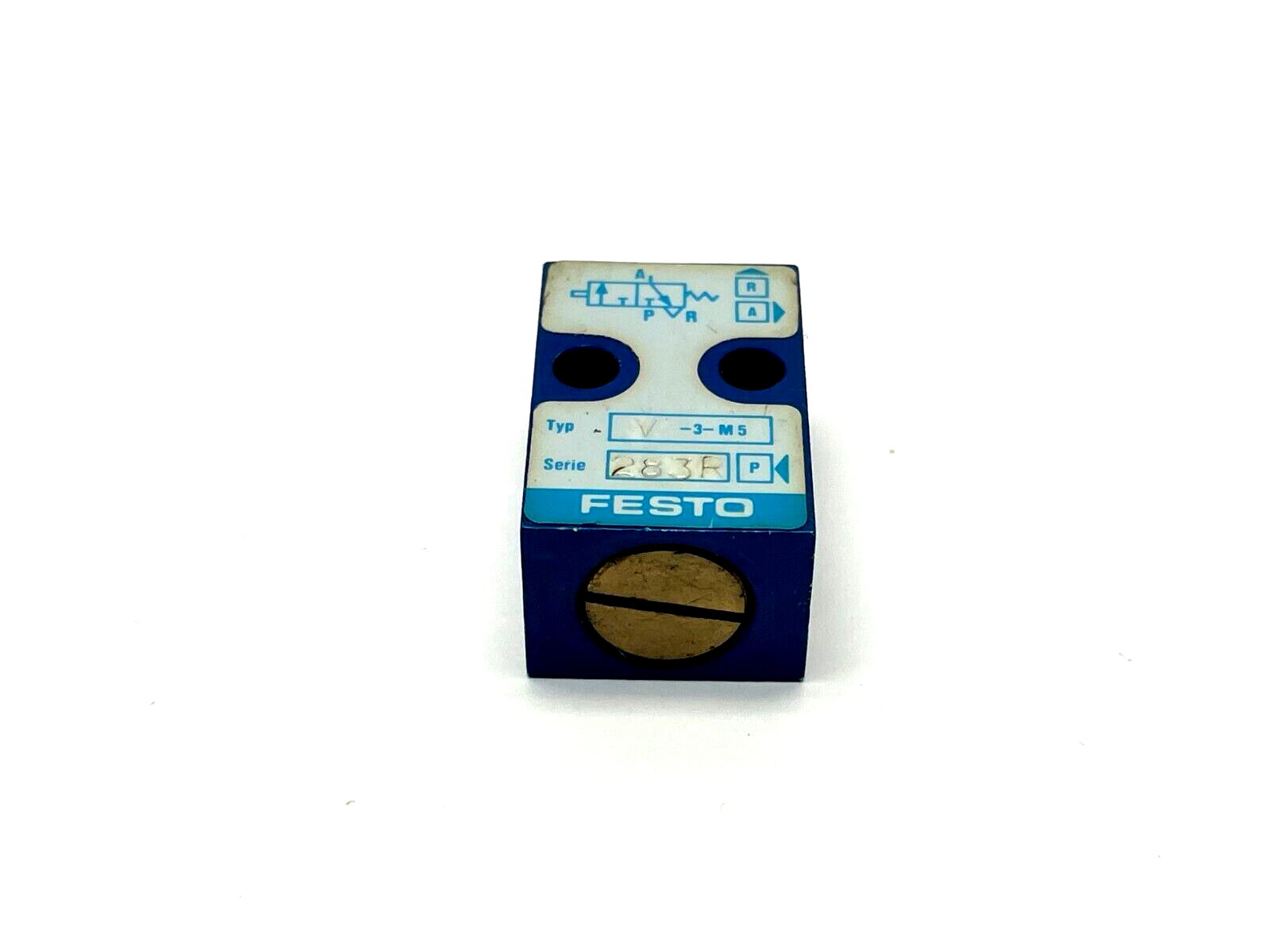 Festo V-3-M5 Stem Actuated Valve 3626 - Maverick Industrial Sales