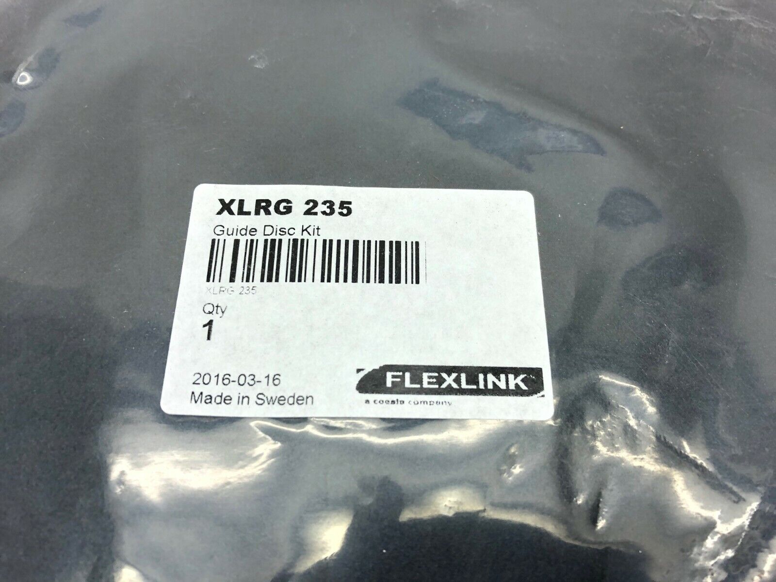 Flexlink XLRG 235 Guide Disc Kit, Conveyor Wheel Bend Cover w/ 5058559 Adapter - Maverick Industrial Sales
