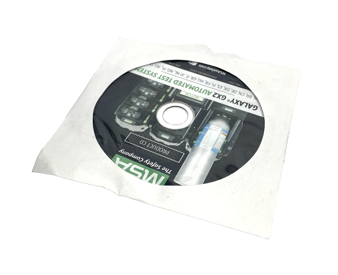 10126989 | MSA Rev. 122222 Galaxy GX2 Automated Test System Product CD - Used - Maverick Industrial Sales