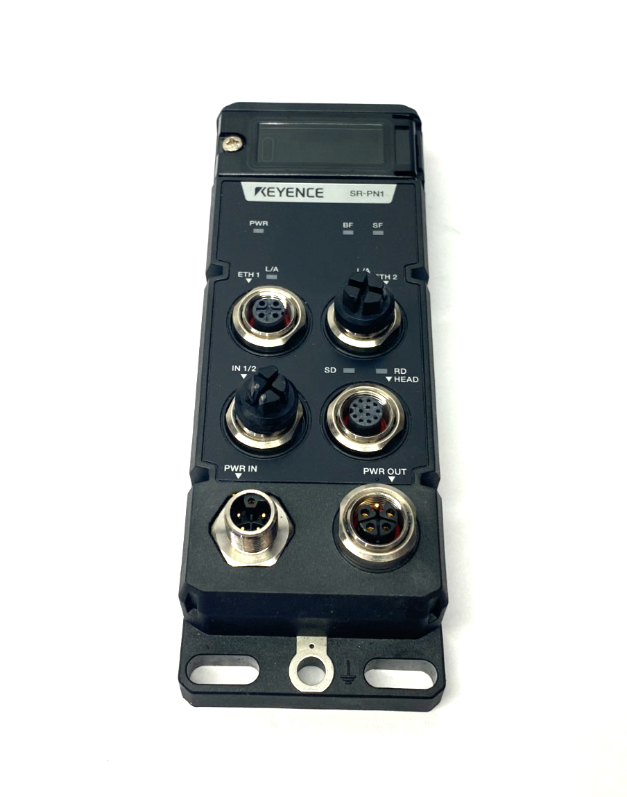 Keyence SR-PN1 PROFINET Communication Unit for AI-Powered Code Reader - Maverick Industrial Sales