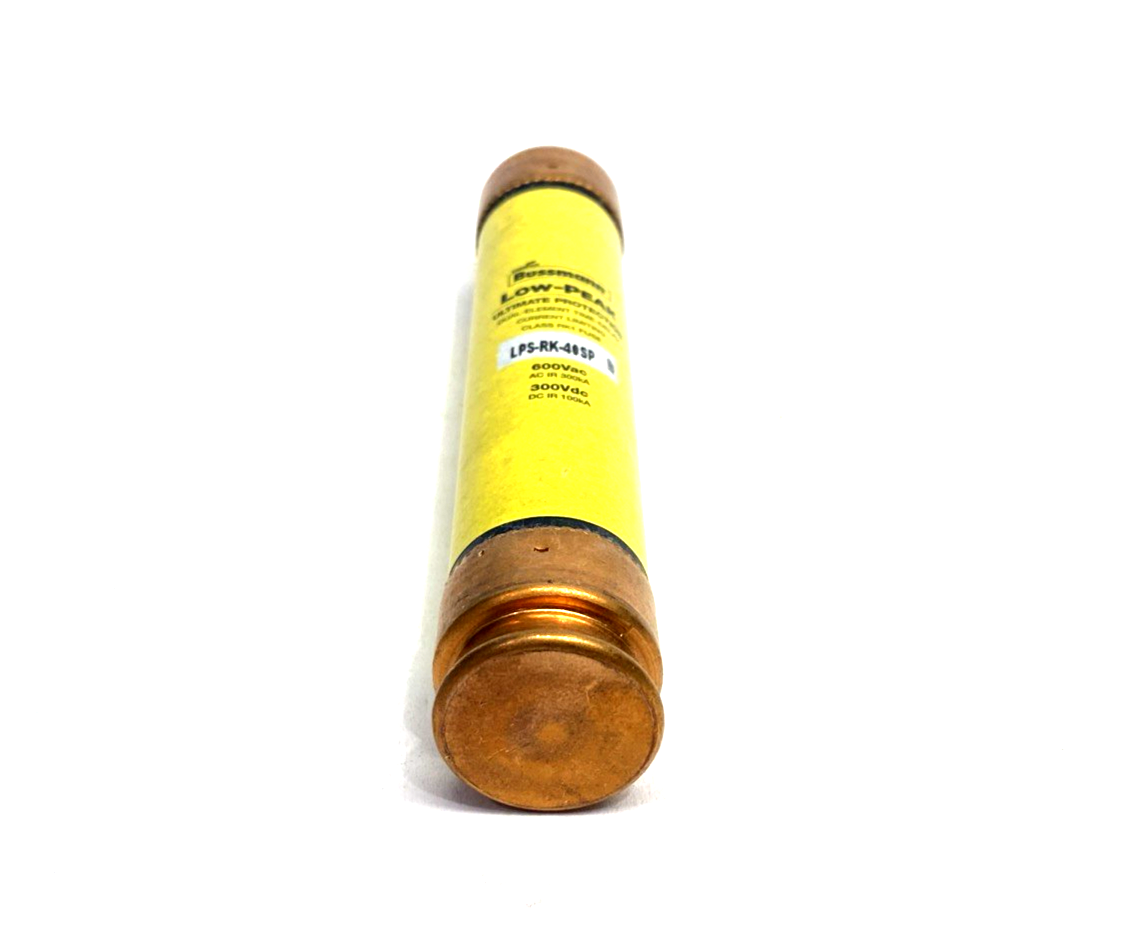 Bussmann LPS-RK-40SP Fuse Class RK1 40A 600VAC 300VDC LOT OF 2 - Maverick Industrial Sales