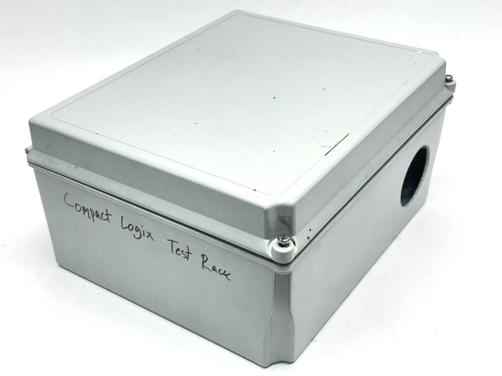 Hoffman A12106CHSCFG Electrical Enclosure 6" x 12" x 10" - Maverick Industrial Sales