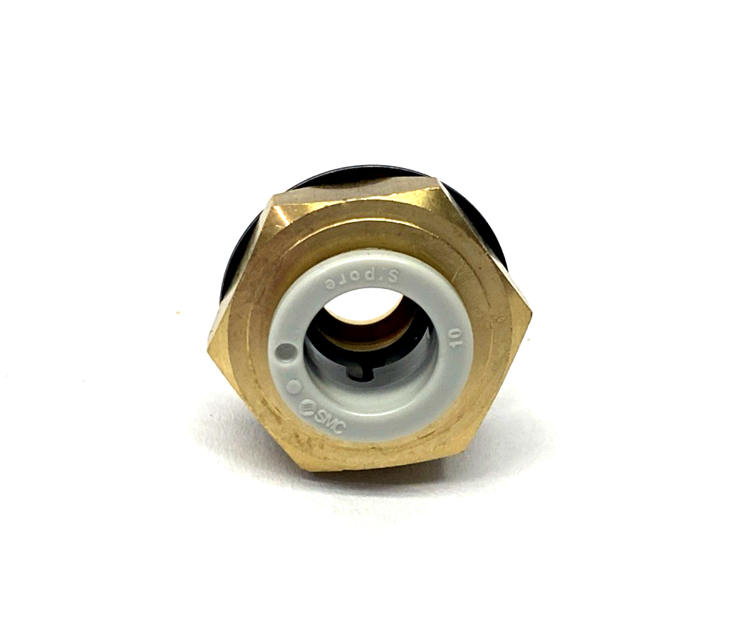 KQ2H10-U04A | SMC Pneumatic One-Touch Fitting 10mm Tube O.D. 1/2" Port LOT OF 12 - New Other - Maverick Industrial Sales