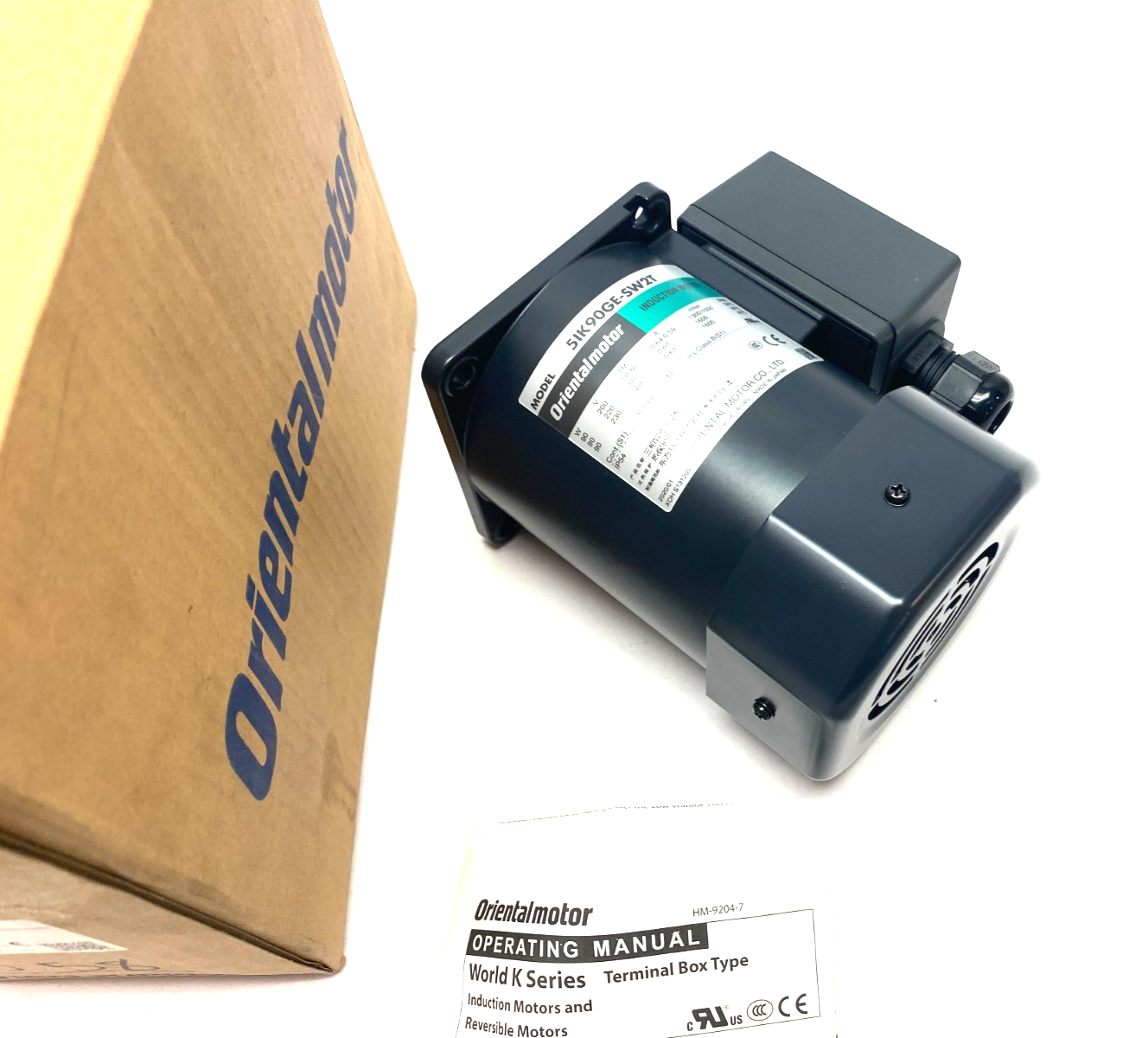 Oriental Motor 5IK90GE-SW2T World K Induction AC Motor Pinion Shaft 1/8HP 90W - Maverick Industrial Sales