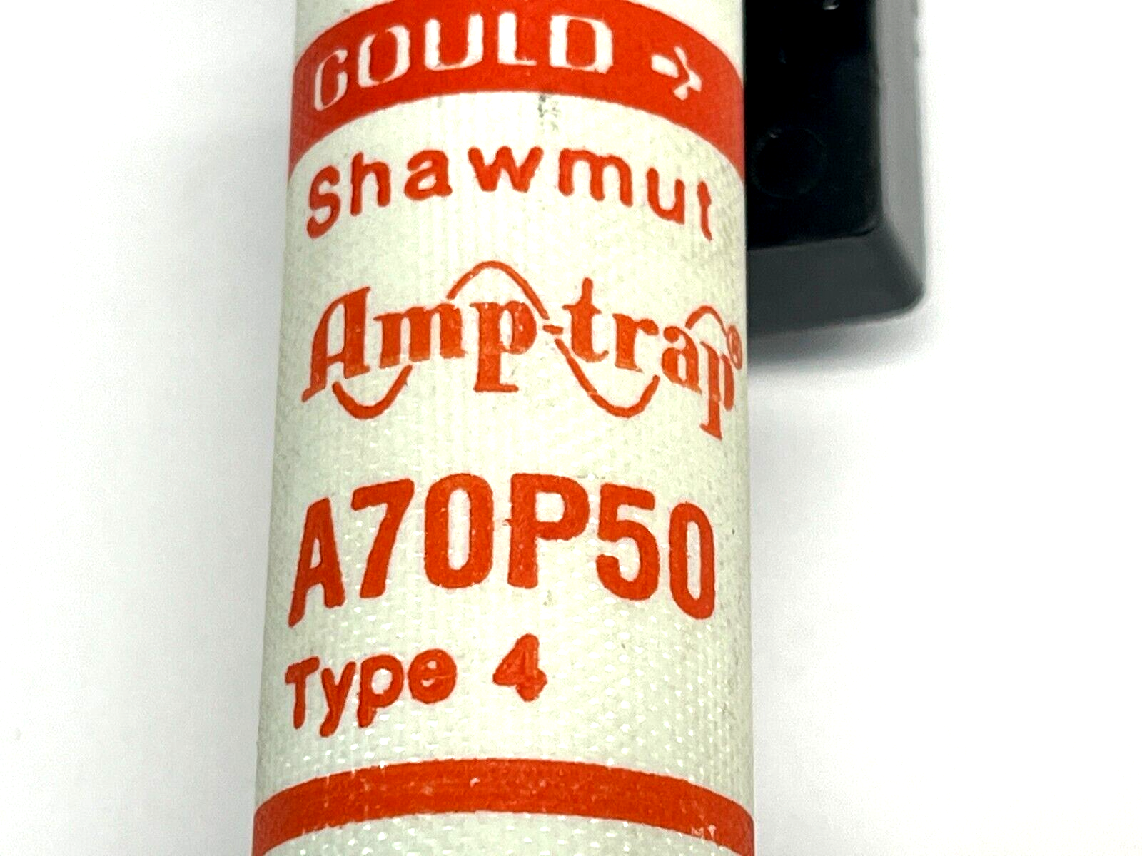 Gould Shawmut A70P50 Amp-Trap Type 4 Fuse Assembly 50A 700VAC - Maverick Industrial Sales