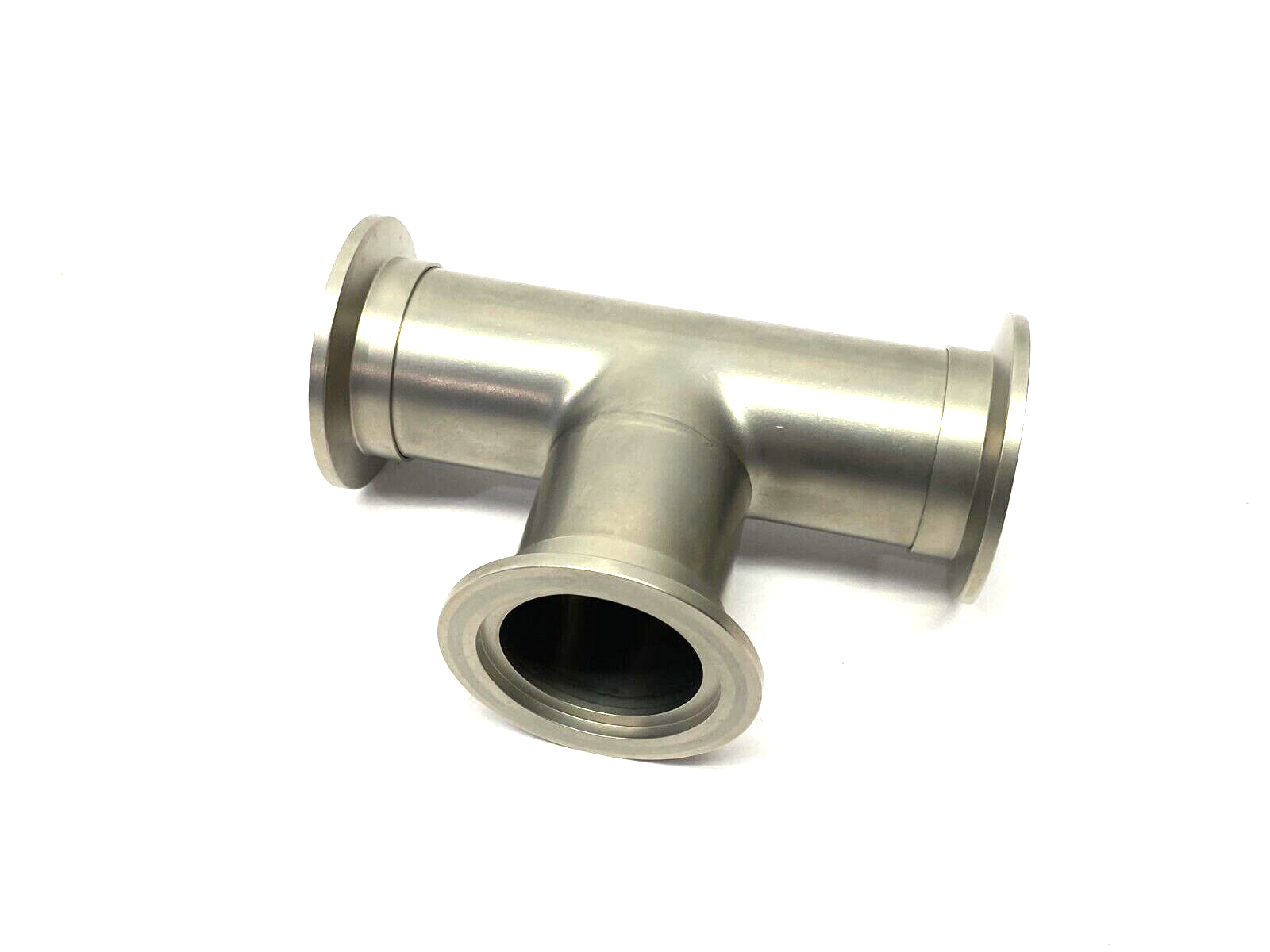 Agilent KT01500246 Stainless Steel Tee Fitting 2.46" Clearance NW40 - Maverick Industrial Sales