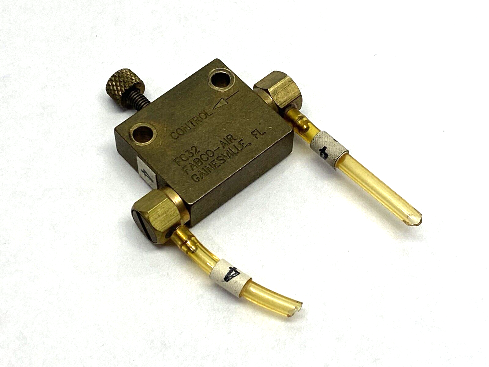 Fabco-Air FC32 Miniature Flow Control Valve - Maverick Industrial Sales