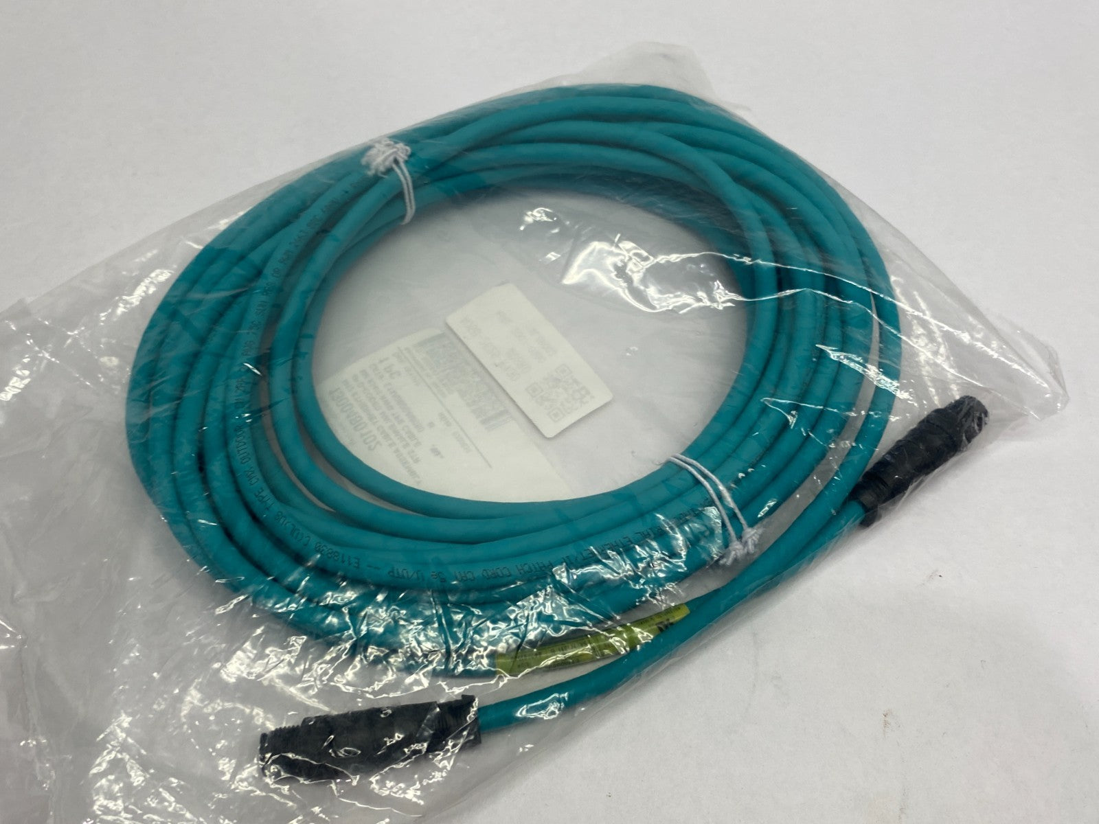 1300480102 | Brad Woodhead Molex Ethernet Cable M12 4P D-Coded E11A06004M080 - New - Maverick Industrial Sales