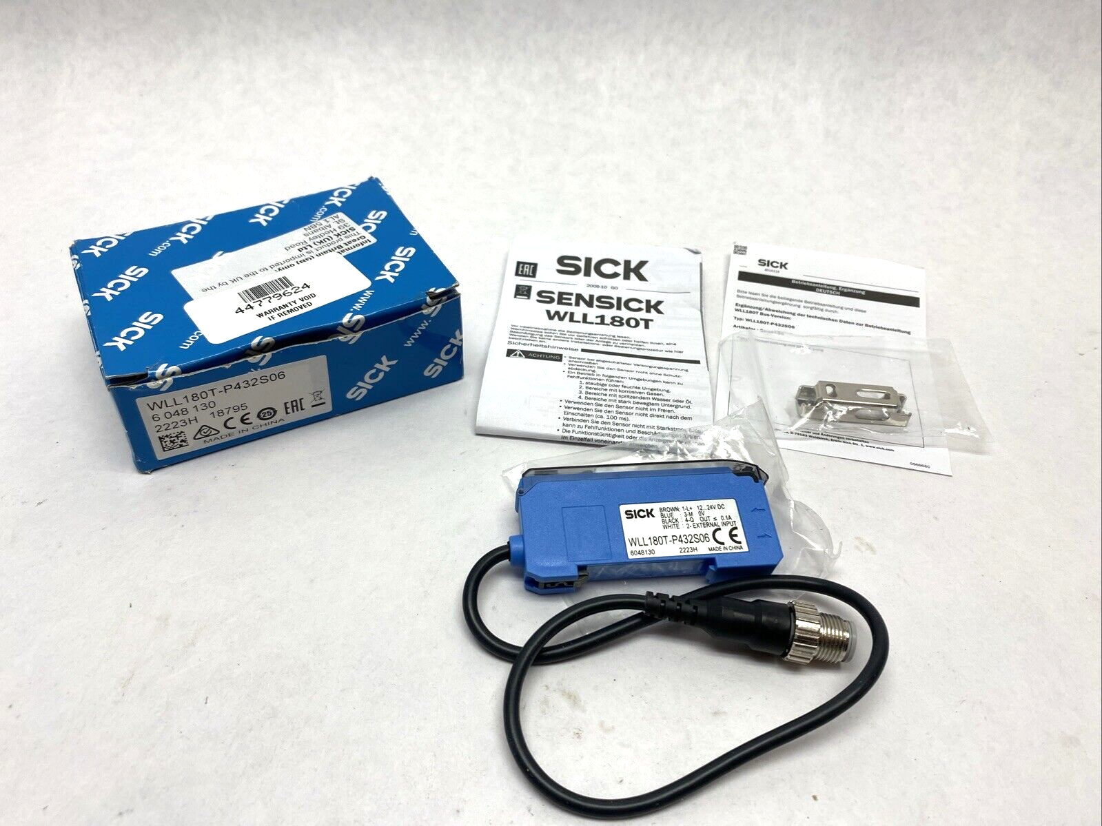 Sick WLL180T-P432S06 Fiber Optic Sensor - Maverick Industrial Sales