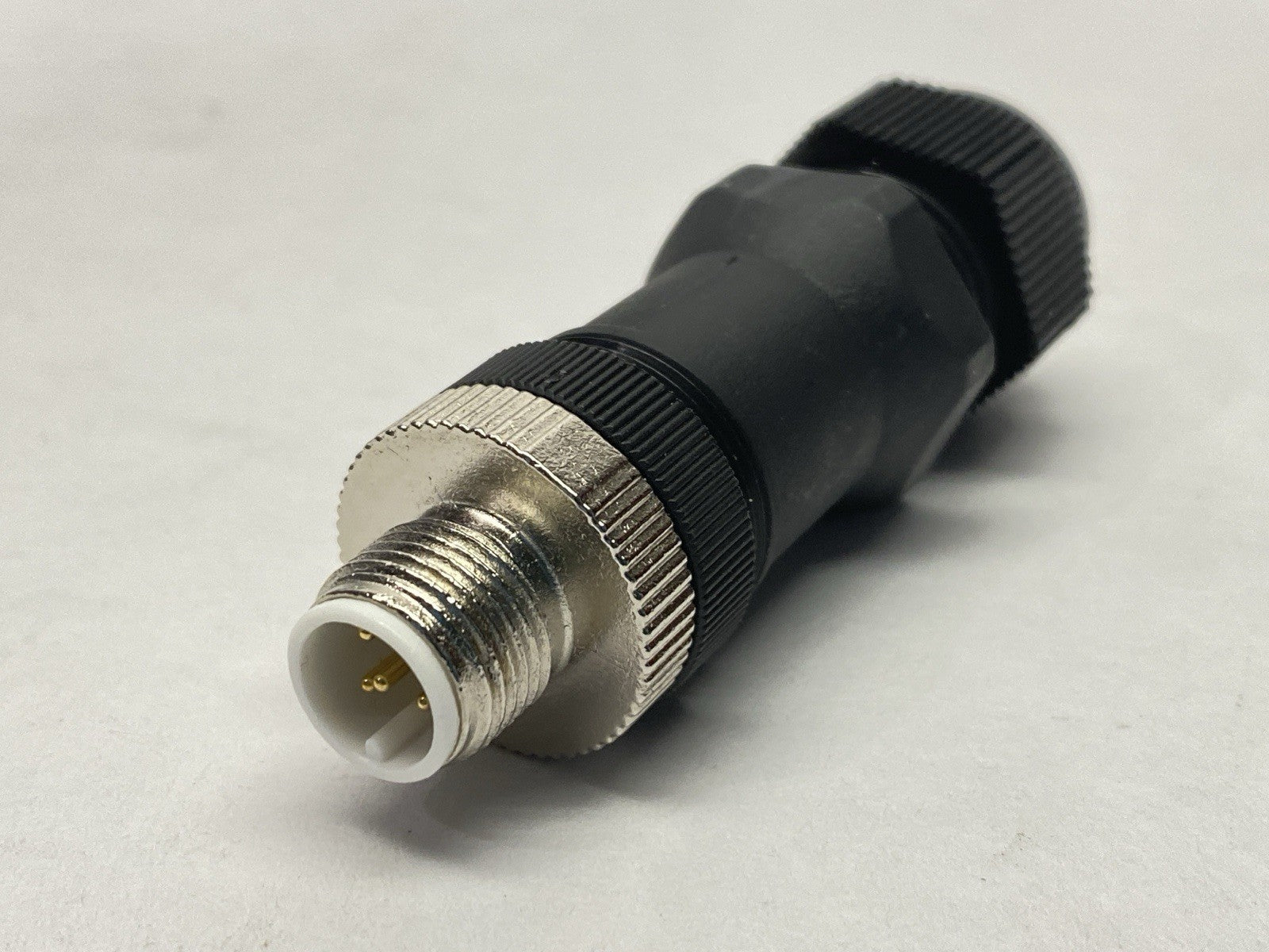 MDC-5MP-FW11 | Mencom Field Wireable Connector Male M12 5-Pole - New – Open box - Maverick Industrial Sales