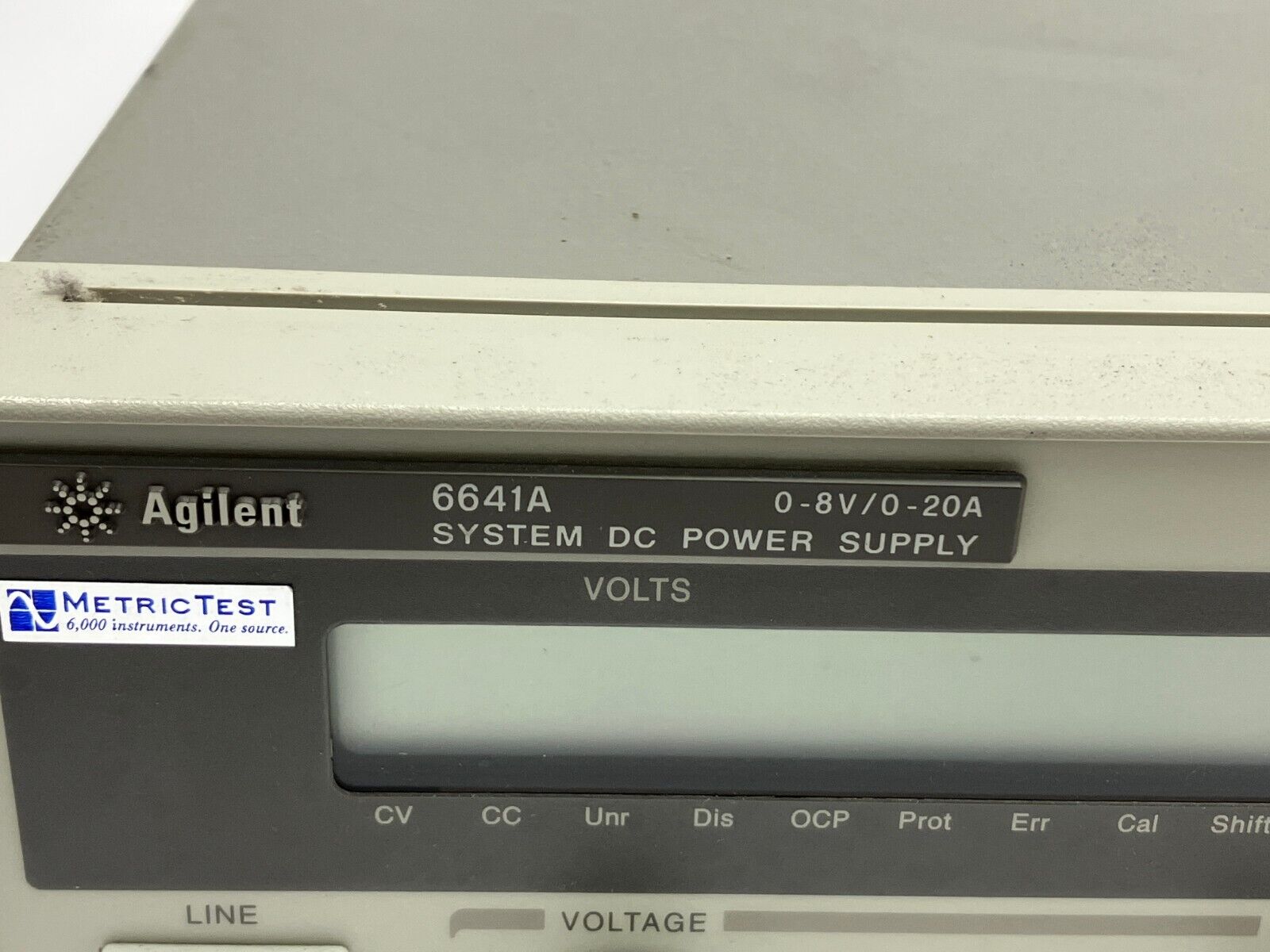 Agilent 6641A DC Power Supply 0-8V 0-20A - Maverick Industrial Sales