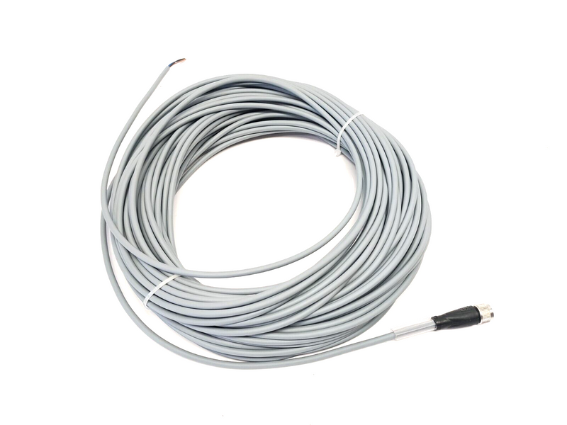 Pepperl+Fuchs V1-G-30M-PUR Female Cordset, M12 4-Pin Female To Leads 30m 210554 - Maverick Industrial Sales