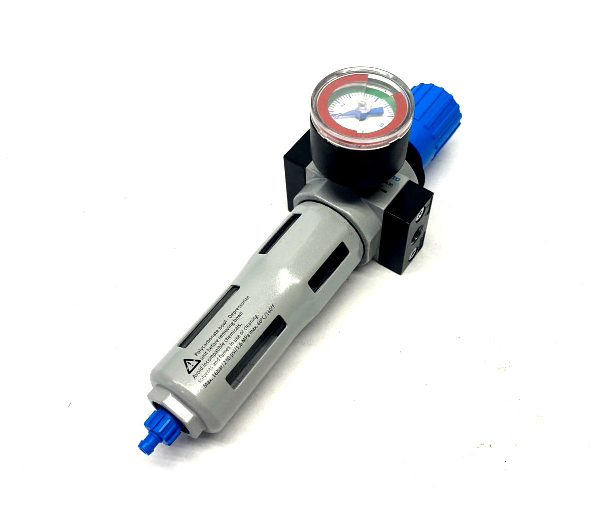 LFR-D-MINI | Festo Pneumatic Filter Regulator Valve G 1/8" 546432 - Used - Maverick Industrial Sales