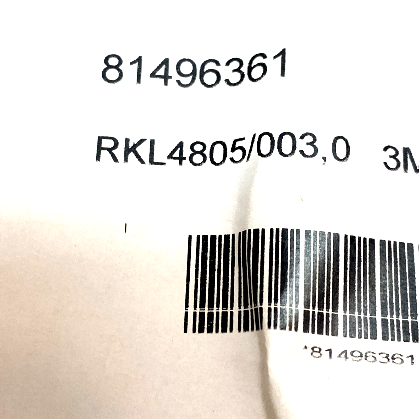 Bosch Rexroth R911386931 Power Cable RKL4805/003 3m - Maverick Industrial Sales