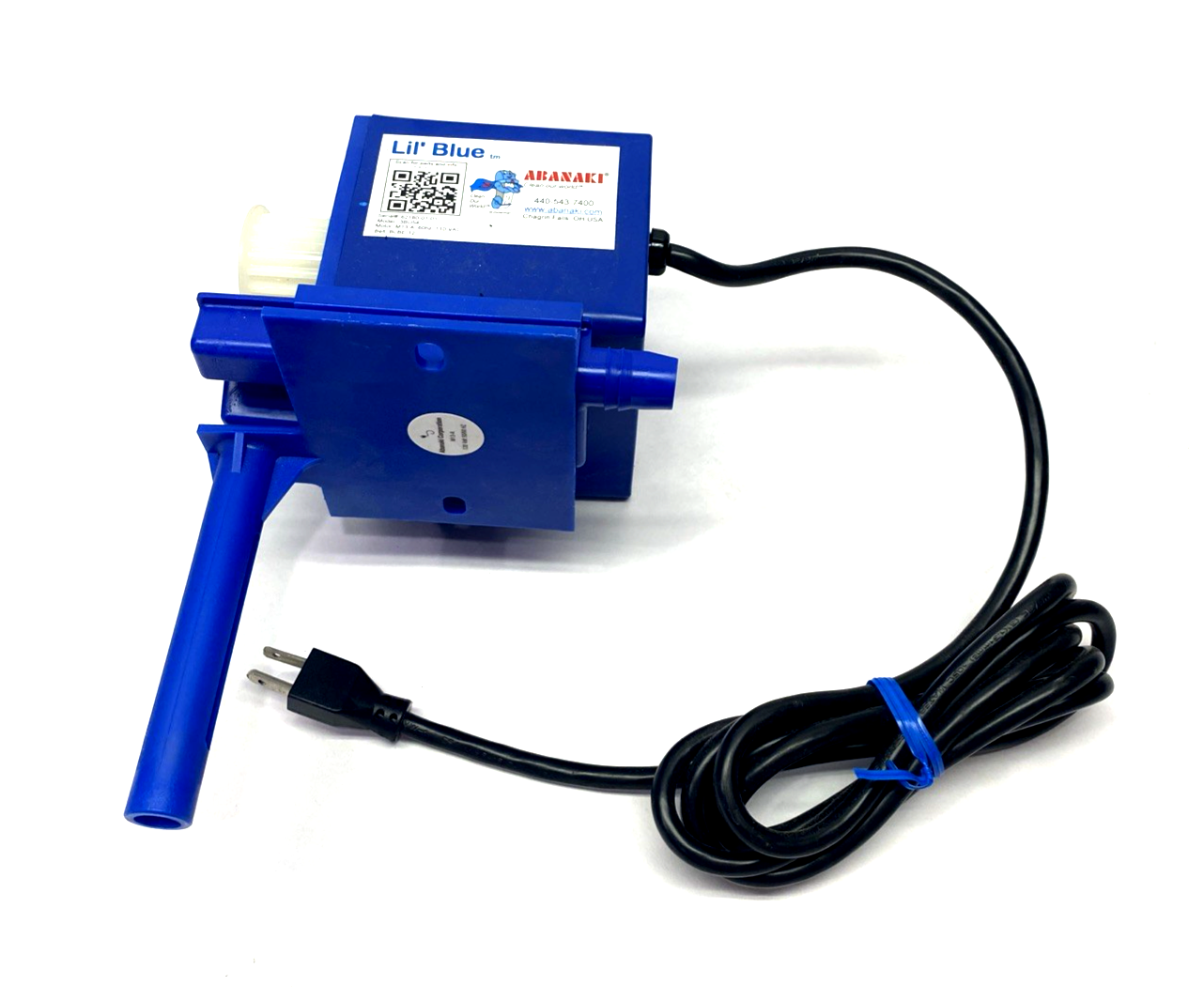 Abanaki SLB-12 Oil Skimmer 1 GPH, M13-A Motor 120V 3BU54 NO BELT OR REACH PULLEY - Maverick Industrial Sales
