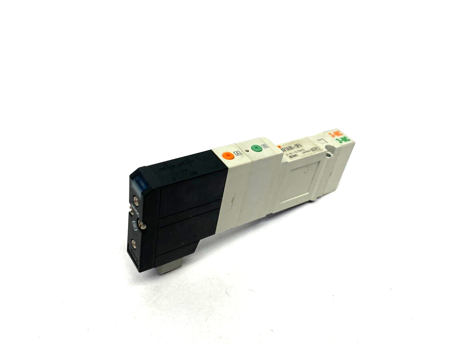 SMC SV1A00-5FU Pneumatic Solenoid Valve 5-Port, 24VDC - Maverick Industrial Sales