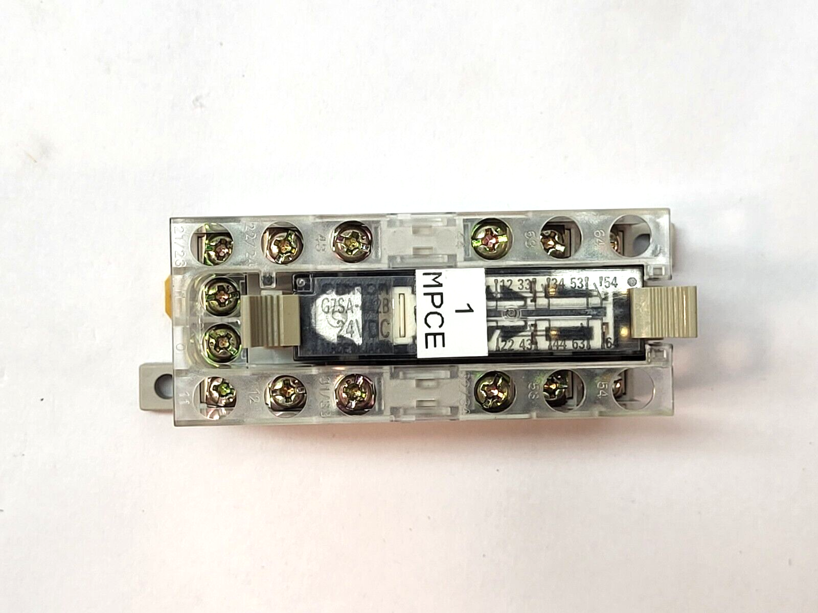 Omron P7SA-14F Relay Socket 24VDC LOT OF 2 - Maverick Industrial Sales