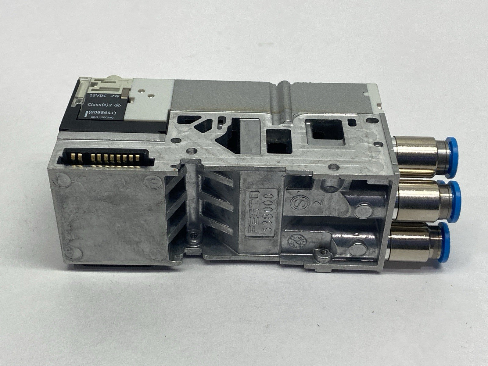 Festo VMPA2-FB-AP-2-1 Sub Base w/ VMPA2-M1H-G-PI Solenoid Valve VMPA2-RP Cover - Maverick Industrial Sales