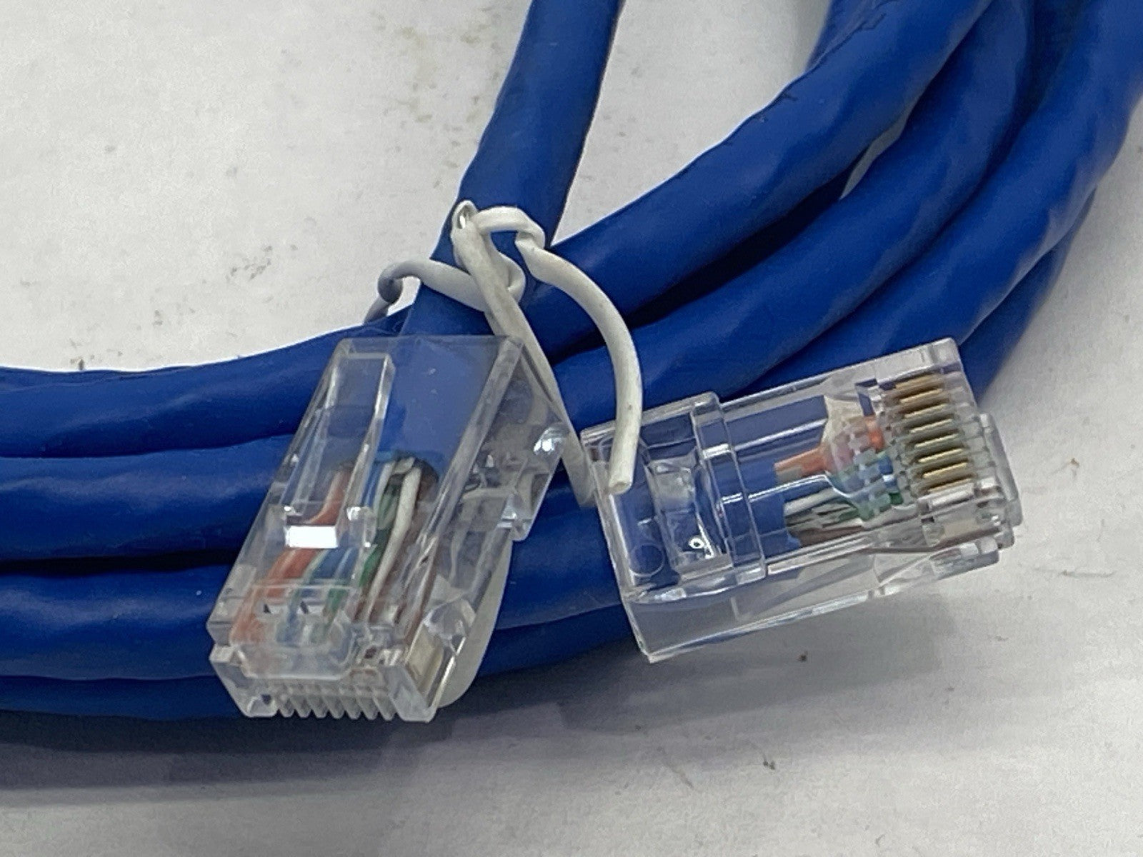 Legrand 556-110-010 Q-Series Patch Cords CAT6 Non-Booted Blue 10ft LOT OF 4 - Maverick Industrial Sales