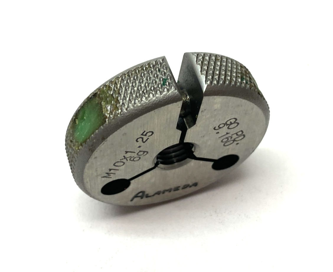 Alameda M10 x 1.25G Threaded Ring Gauge GO PD 9.160 - Maverick Industrial Sales