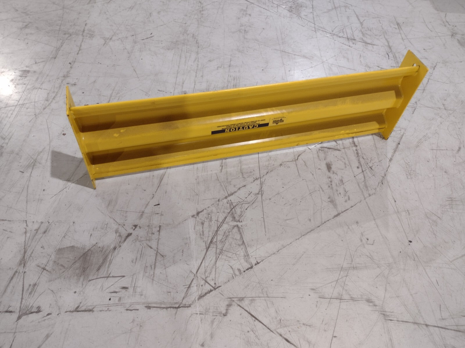 WilDeck WG4 Wilgard XT Series Drop In Heavy Duty Single Guard Rail Yellow - Maverick Industrial Sales